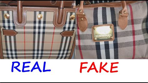 burberry real vs fake bag|burberry knockoff bags.